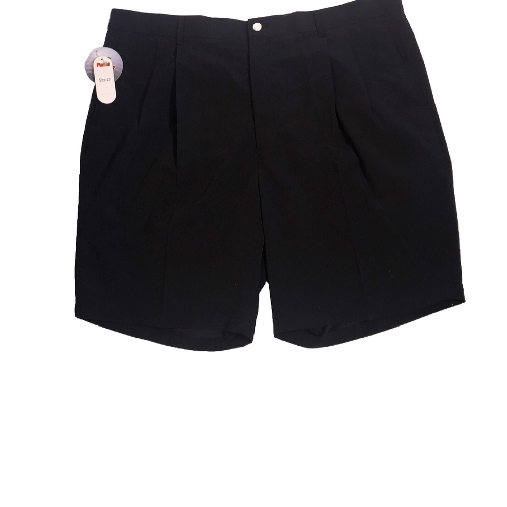men’s black shorts size 42 inseam is 9in new